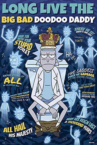 empireposter Póster de Rick and Morty Doodoo Daddy (61 x 91,5 cm)