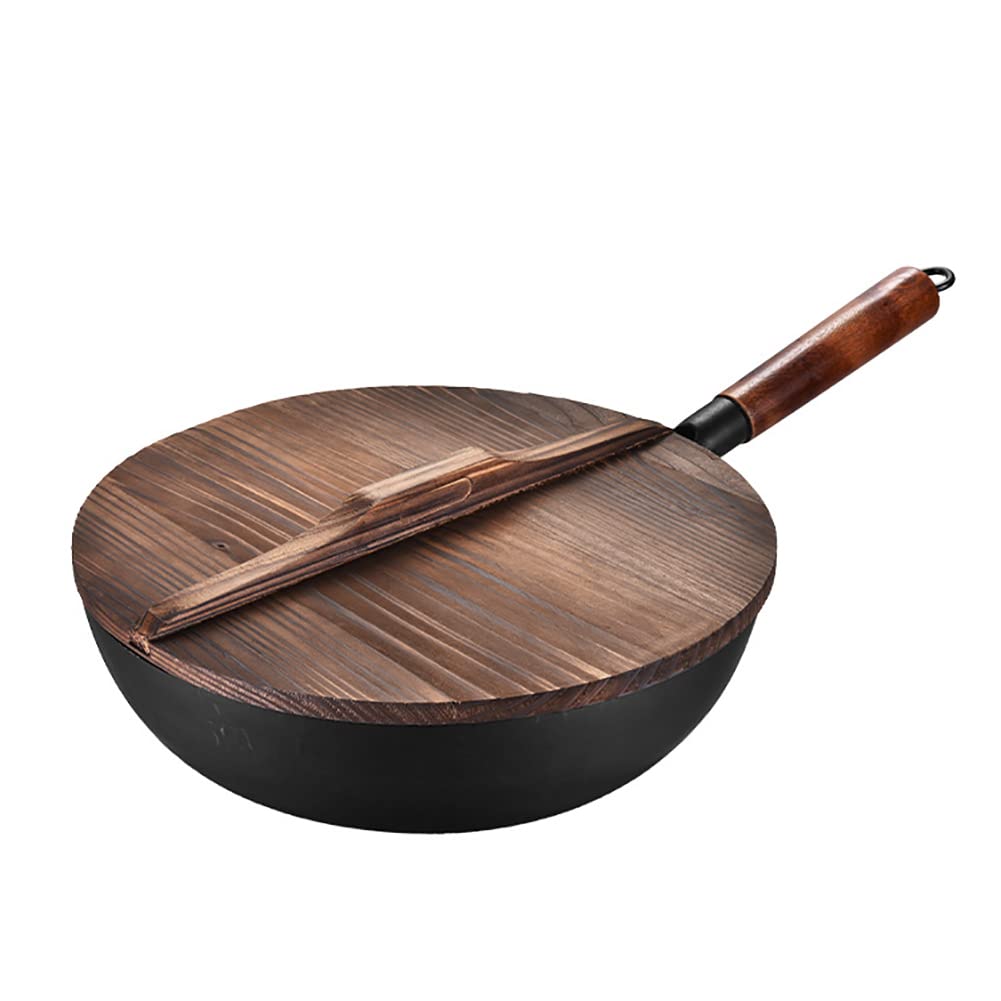 Buy PreSeasoned Carbon Steel Wok, Obsidian PreSeasoned Carbon Steel