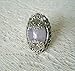 Amethyst Ring, handmade jewelry boho bohemian hippie gypsy moroccan new age victorian