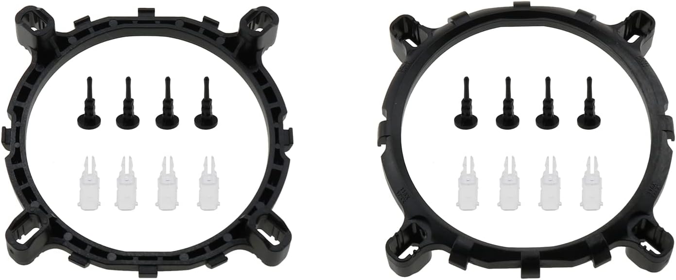 2Sets CPU Fan Radiator Fastener Base Bracket 115 Backplate CPU Heatsink Mounting Base Radiator Holder for LGA115X
