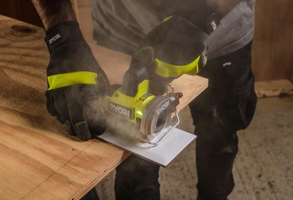 Ryobi Zestaw Tarcz do Przecinarek, RAKCOT03, 3 Sztuki, 1x do Cięcia Metalu i Stali Nierdzewnej, 1x do Cięcia Płytek Ceramicznych i Cementu Włóknistego, 1x do Cięcia Suchego Tynku i Plastiku