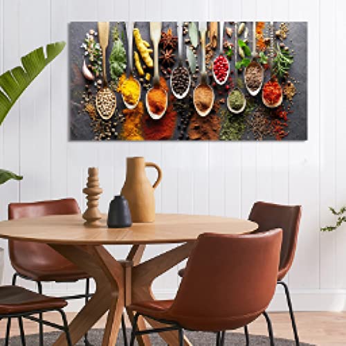 Tableau impression sur toile de qualité supérieure épices de cuisine - 4