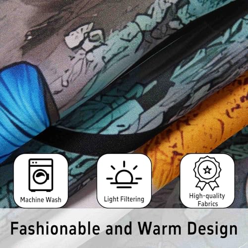 Image of Daisy Kitchen Curtains 3 Piece Set Tier Valance Window Decor