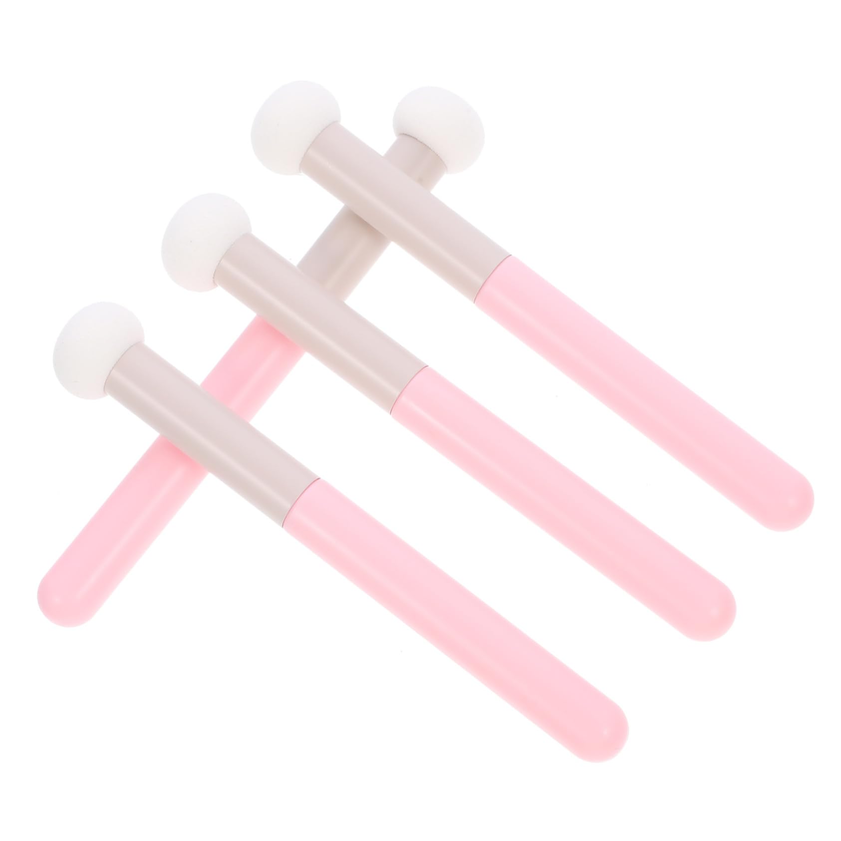 HAPINARY 4Pcs Makeup Sponge Portable Concealer Applicators with Mushroom Head Design Soft Fluffy for Easy Blending for All Skin Types for Everyday Makeup