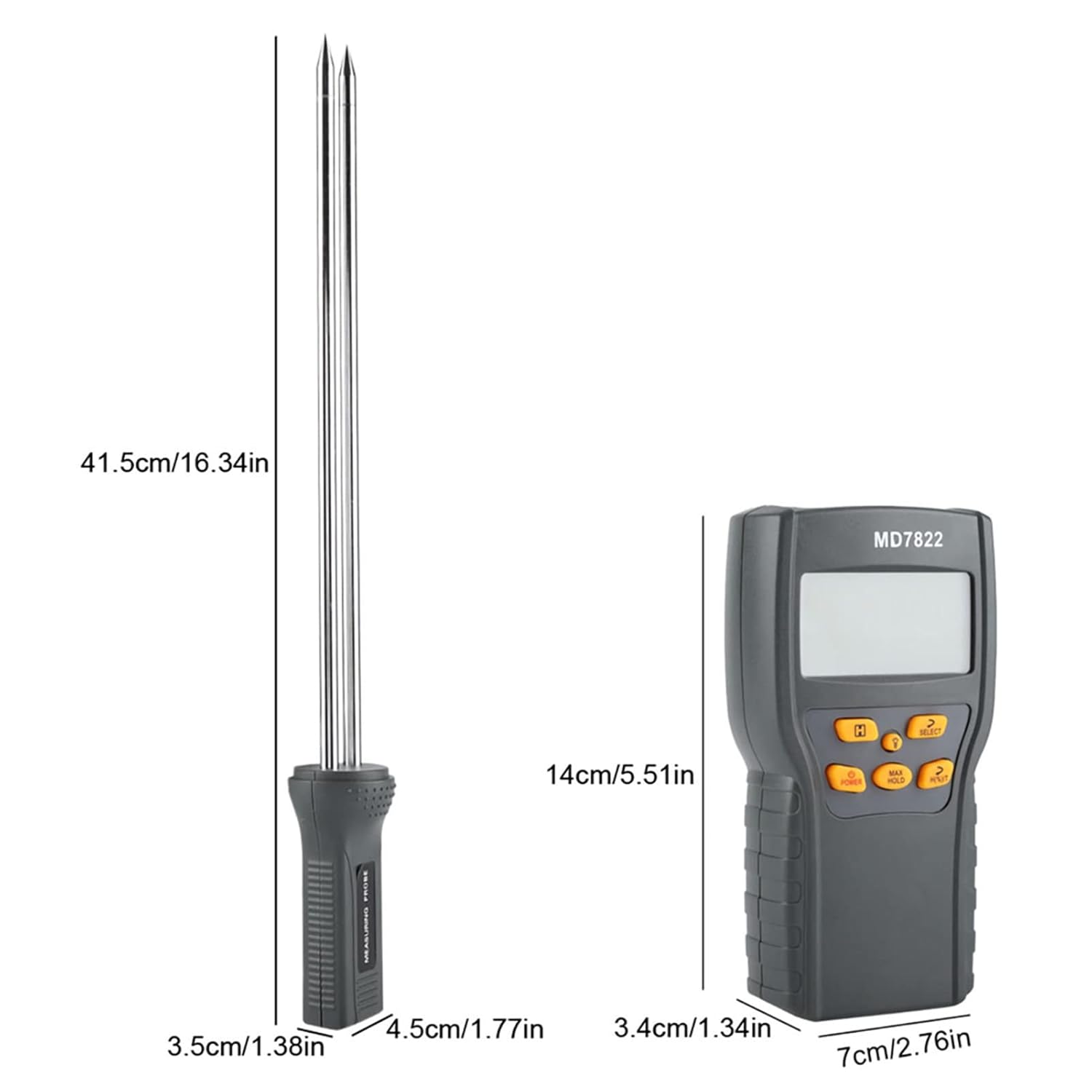 Tools & Home Improvement/Measuring & Layout Tools/Scanners & Testers/Moisture Meters