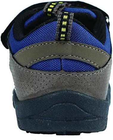 Northside Boy's Corvallis Hiking Shoe, Stone/Blue, 5 Medium US Little Kid Review | Image 3