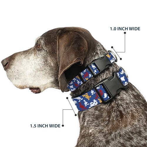Collar de clip de plástico anticaídas Pato Donald ajustable azul 3