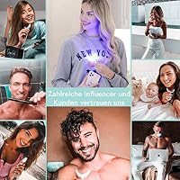 Hochwertiges Teeth whitening kit von UniqueSmile - All in One Bundle für Zahnaufhellung & weiße Zähne|Zahn Bleaching Set (Nachfüll-Set) – Ansicht 4