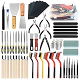 AOBOPLE 96 Pcs 3D Printer Tool Kit with Deburring Tool for FDM/SLA Printers