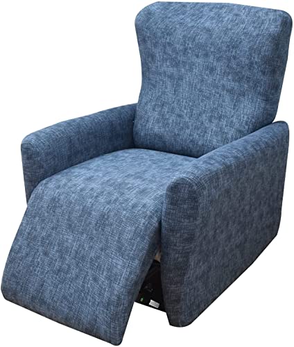 Fundas para Sillón Relax Reclinable 4 Piezas Elásticas,Moderna Cubierta Protectora de Butaca para el Hogar,Sala de Estar,Teatro,Oficina,Fácil de Instalar y Lavable Fundas de Sillón ( Color : #22 )