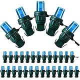 LED 5 mm Christmas String Lights Replacement Bulbs LED Wide Angle Wire Light Set Indoor Outdoor Home Decor Festival Decorations for Xmas Tree Lights(Blue Bulb,120 Count)