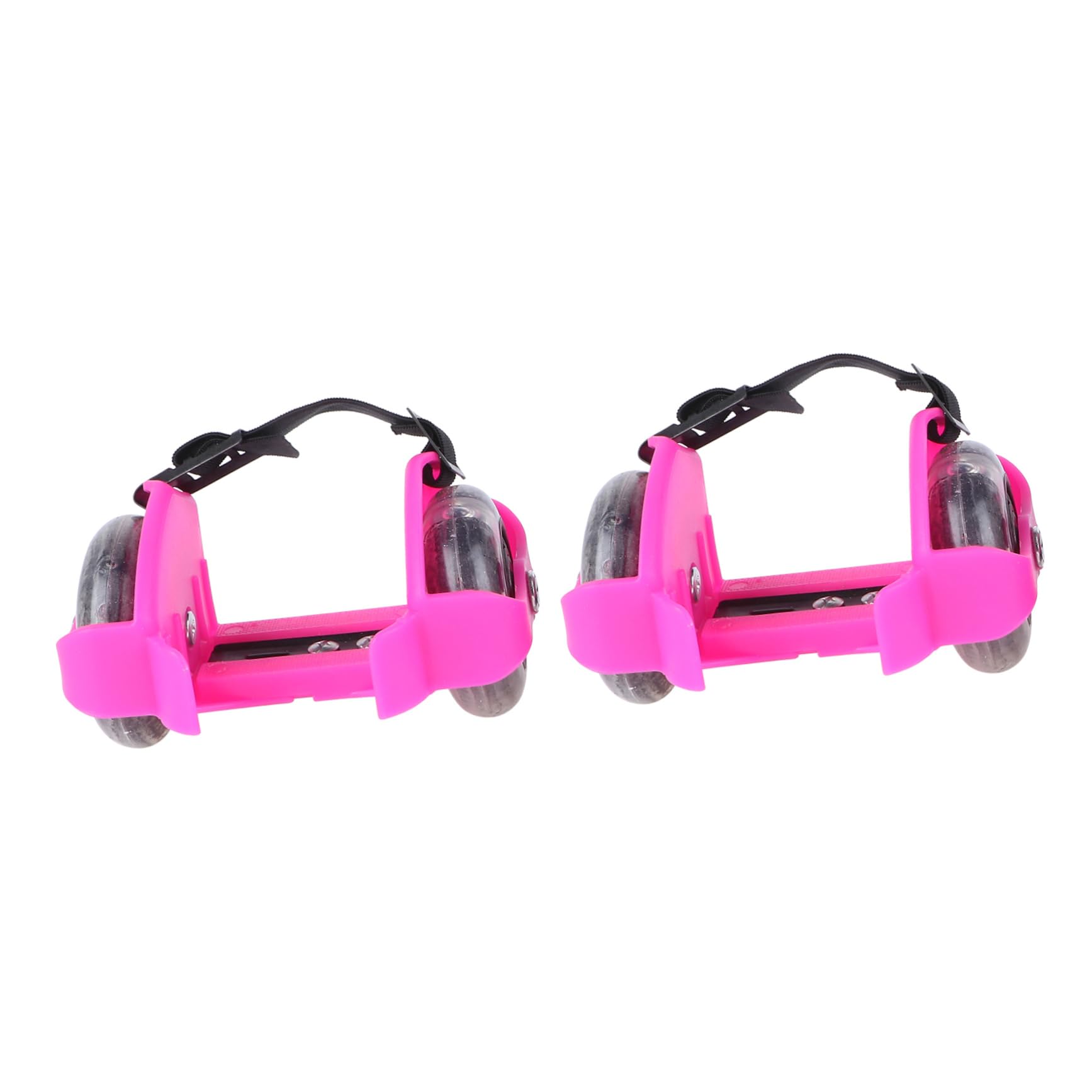 POPETPOP 1Pair Adjustable Light Up Skate Shoes for Durable Wheel Heel Skates with Compression Design for Outdoor Fun and Play