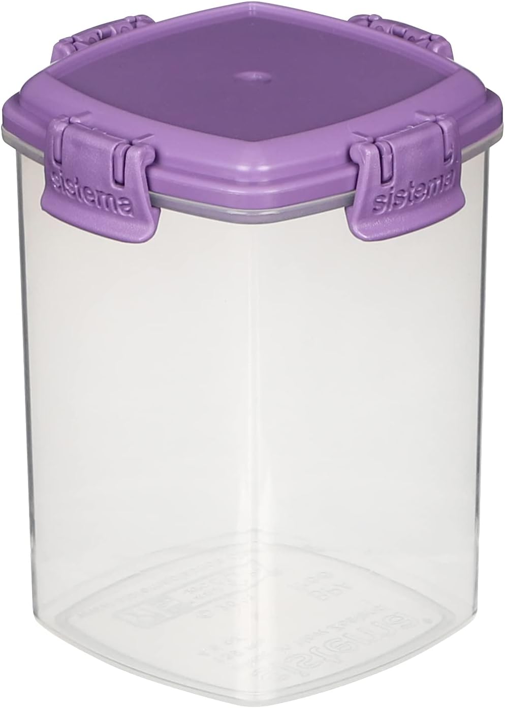 Sistema To Go Collection Medium Knick Knack Snack Container, 4.6 oz./136 ml, Multi color, 3 Count