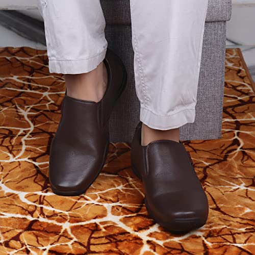 Image of Red Chief Men's Genuine Leather Slip-On Formal Shoes - Effortless Style, Everyday Comfort | RC3812