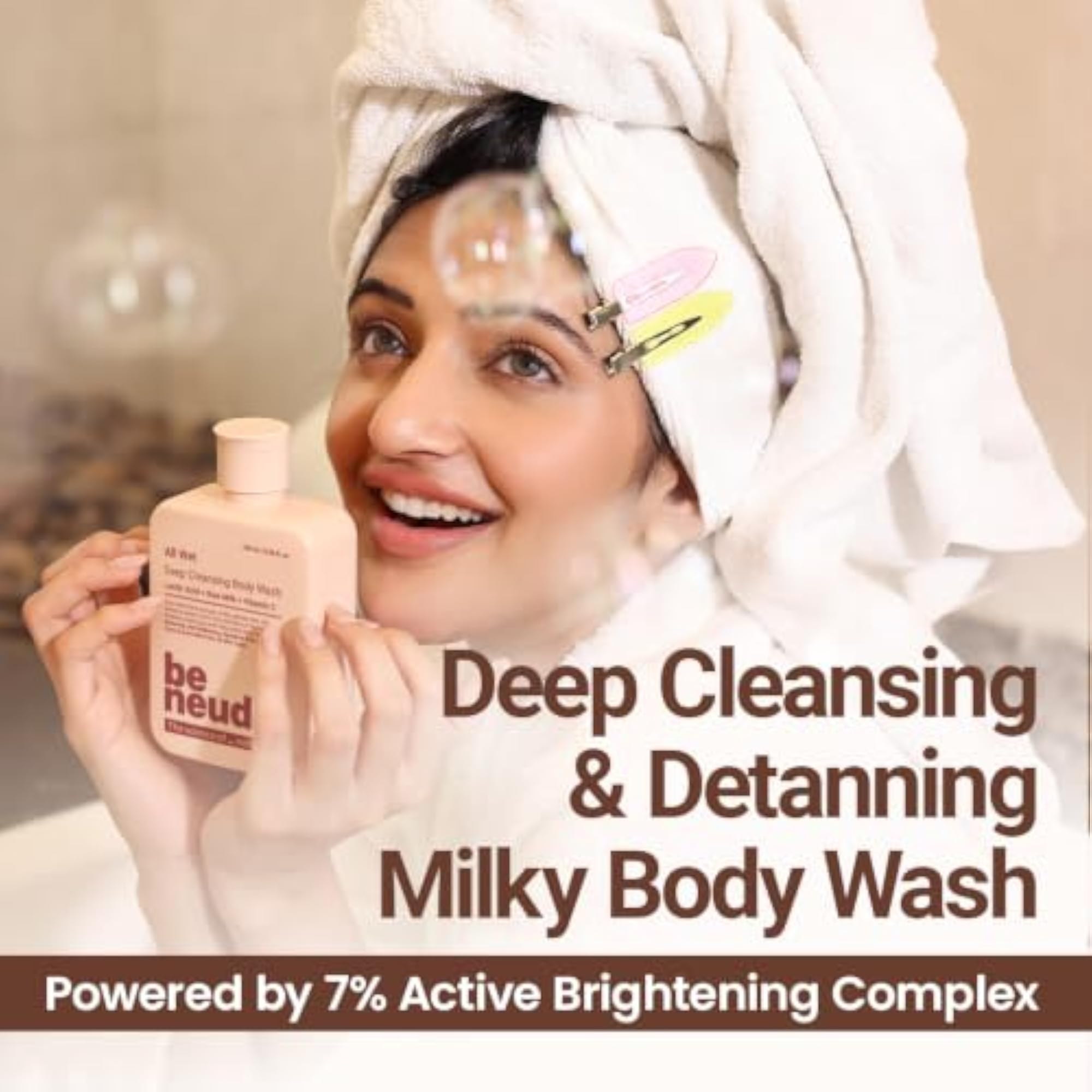 All Wet De-Tan Body Wash & Brightside Face Wash Combo