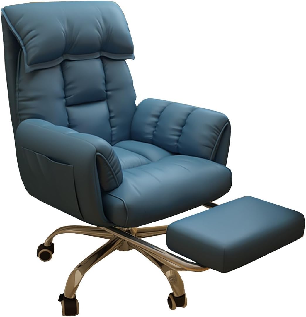 Chaise de bureau ergonomique réglable et pivotante pour ordinateur