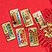 SM SunniMix 6 Pieces Chinese New Year Red Envelopes Red Packets 2025 Hongbao Unique Spring Festival Envelopes for Birthday Party Holiday, Style D
