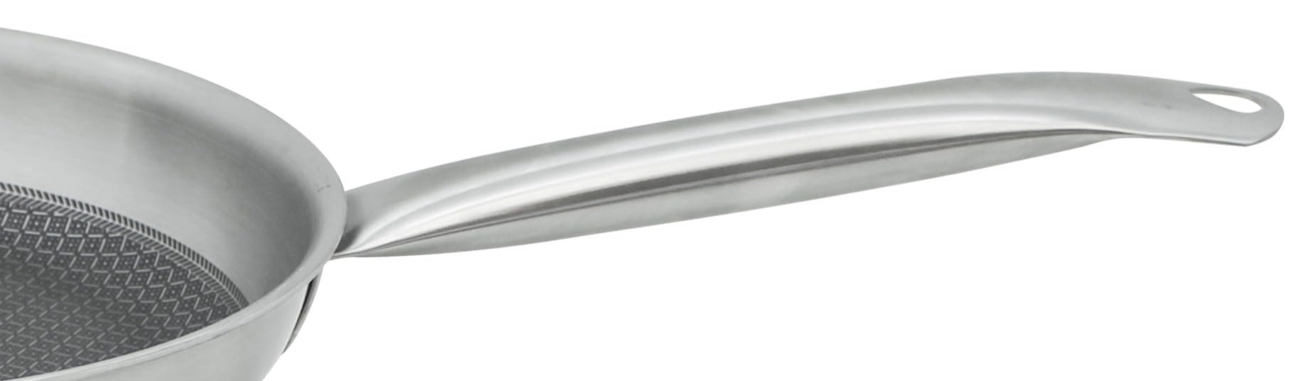 Elo 3582426 Padella in acciaio inox 18/10, padella senza PFAS, padella antiaderente, padella a induzione, rivestimento antiaderente minerale senza PFAS, acciaio inossidabile 18/10, acciaio inox