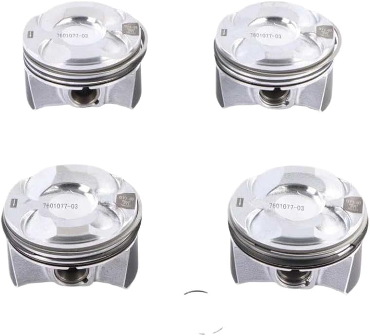 4pcs Engine Piston And Ring Set 11257601181 11257601077 Compatible With 2010-2016 Countryman Paceman N18 B16 A C STD Vehicles Automotive Replacement Parts