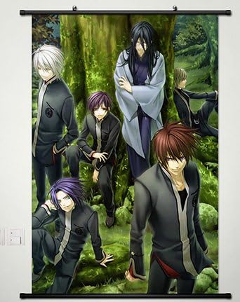 Home Decor Anime Hiiro no Kakera Whole Roles Wall Scroll Poster Fabric Painting Japanese Cosplay 23.6 X 35.4 Inches -048