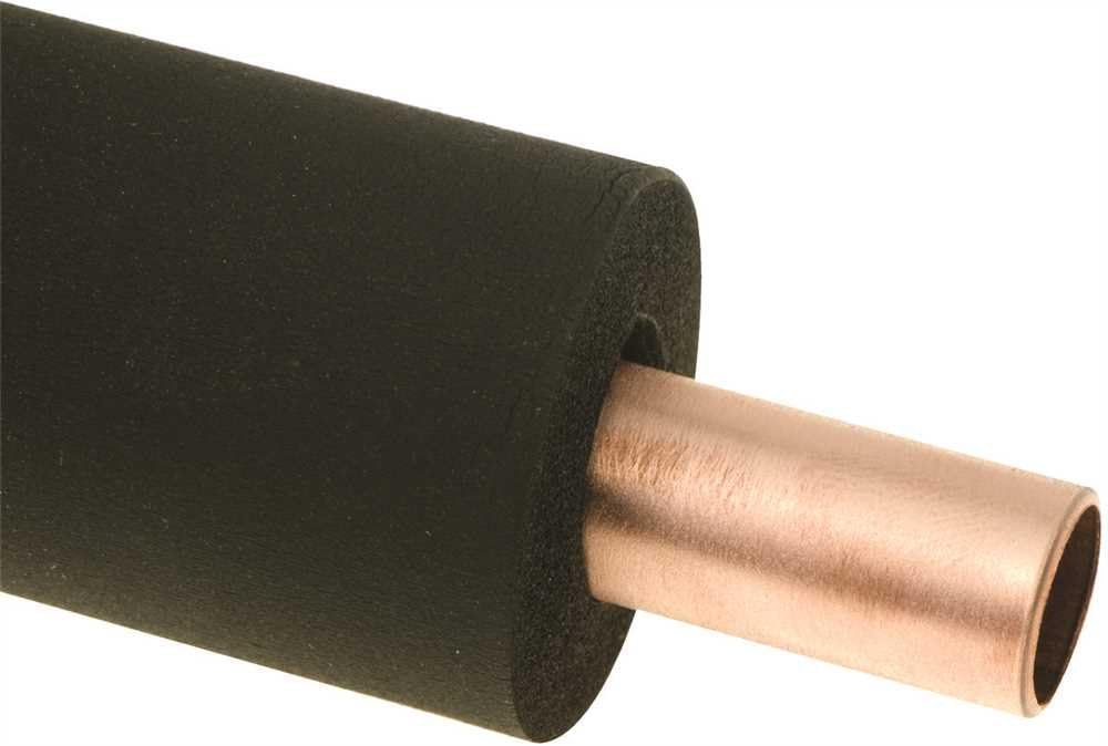 R510XB/6 Thermwell Closed Cell Rubber Pipe Insulation, 5/8" ID x 1/2" Wall, Plastic, 11" x 76" x 16" (Pack of 50)