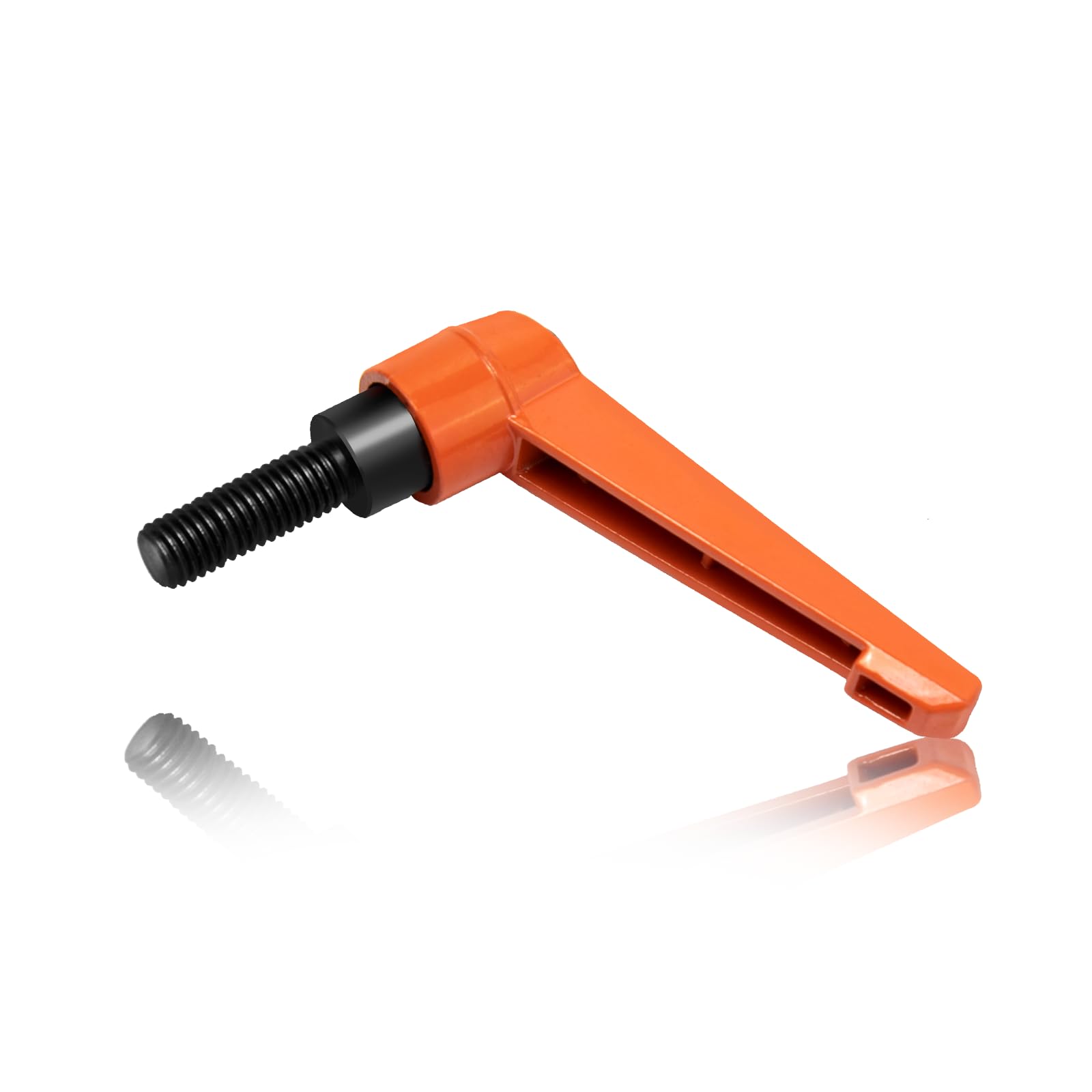 M12 Klemmhebelgriff Verstellbar - Zinklegierung Schnellverschluss Schwarz