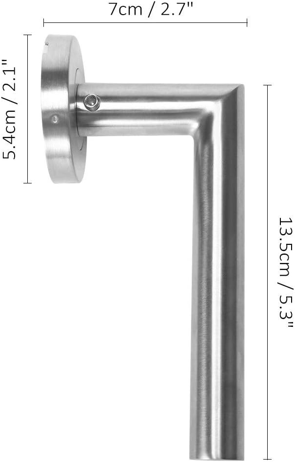 Set Handle Door Sliding Interior Door Handles Household Accessories Entrance Gate Lever Knob for Bedroom Bathroom,2