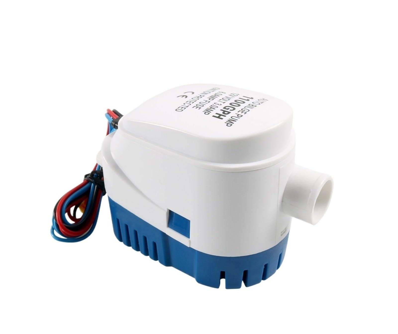 12V Automatic Bilge Pump Small Boat Bilge Pump Automatic Submersible Boat Bilge Water Pump for Ferry Yacht Marine