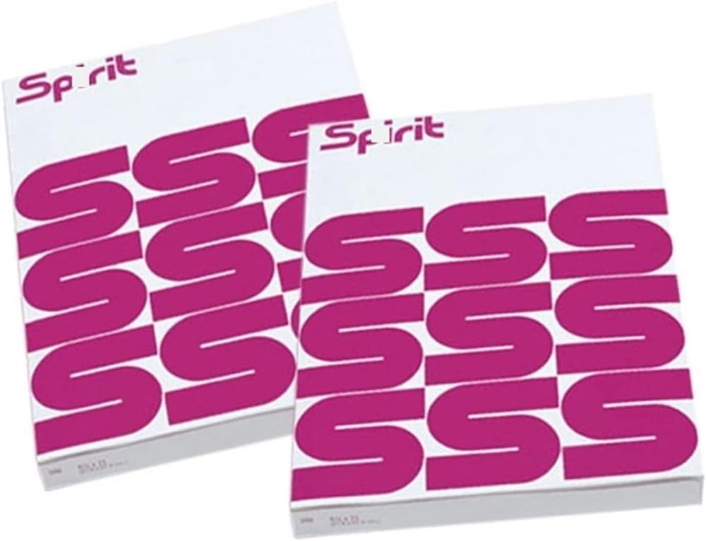 Lot de 100 feuilles de papier transfert thermique format A4 pour pochoir Spirit Carbon – Fournitures d'art de qualité professionnelle