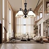 2. Lampe de salon rétro à trois températures de couleur réglables : blanc chaud (3 000 K) for des dîners intimes, blanc neutre (4 500 K) for le quotidien et blanc froid (6 500 K) for des soirées animées. Son interrupteur intuitif permet de passer facilement d’une ambiance à l’autre, créant ainsi l’atmosphère idéale for un repas en famille, une fête ou une soirée tranquille.