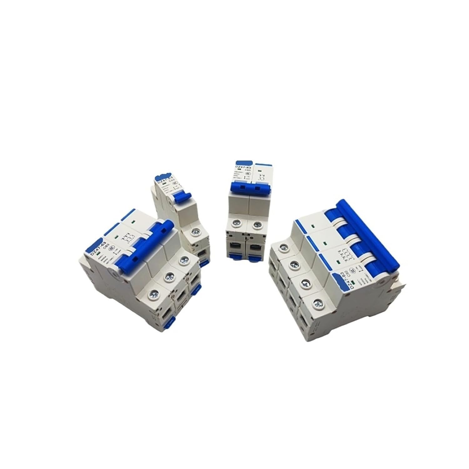 DZ47 House with Indication/C Type Circuit Breaker/1-4 Pole 6A/10A/16A/32A/50A/63A Household Air Switch(4,32A)