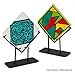 Milltown Merchants V-Stand Metal Display Stand - Fused Glass Art Base - Tile Stand/Tile Holder - Square Art Panel Stand (1, Small V-Stand)