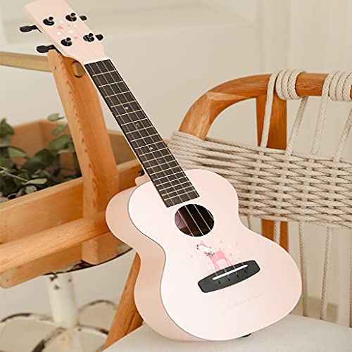DXIN Soprano Ukulélé Débutant, Kit Guitare 4 Cordes Kit Ukulélé en Bois Acajou Hawaïen pour Enfants Adultes Etudiants… - Les Beatles, Paul McCartney, John Lennon, RIngo Starr, George Harrison DXIN Soprano Ukulélé Débutant, Kit Guitare 4 Cordes Kit Ukulélé en Bois Acajou Hawaïen pour Enfants Adultes Etudiants… – Image 5