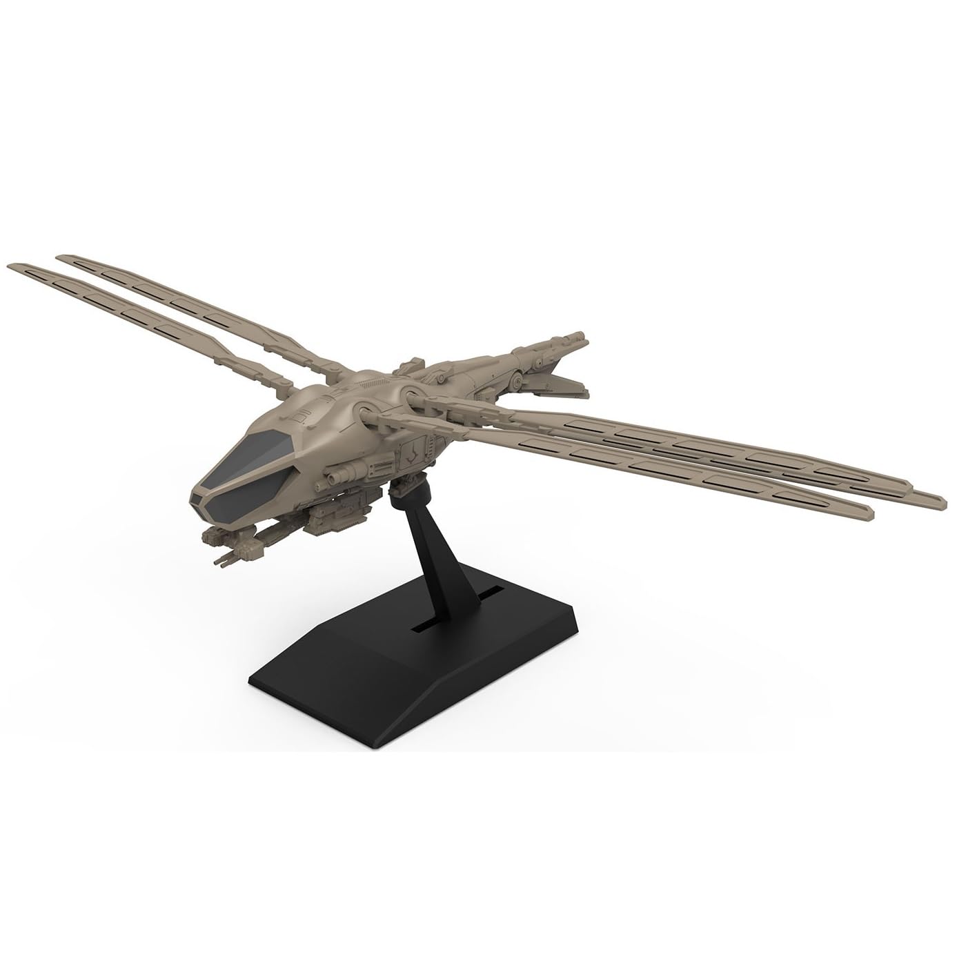 Pipigirl Meng Genuine License Plastic Model Kits, Dune Series Harkonnen Ornithopter Model, Collectible Easy to Assemble Sci-Fi Movie Figures (MMS-014)