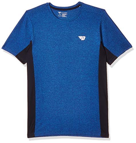 Image of Polyester B-091 Cricket Mens Round Neck Tee, X-Small (Blue)