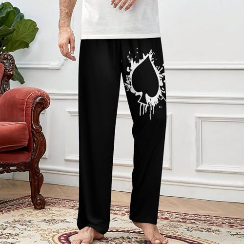 Ace of Spades Cards Pajama Pants Pockets Pajama Bottoms Men And Women Sleepwear3