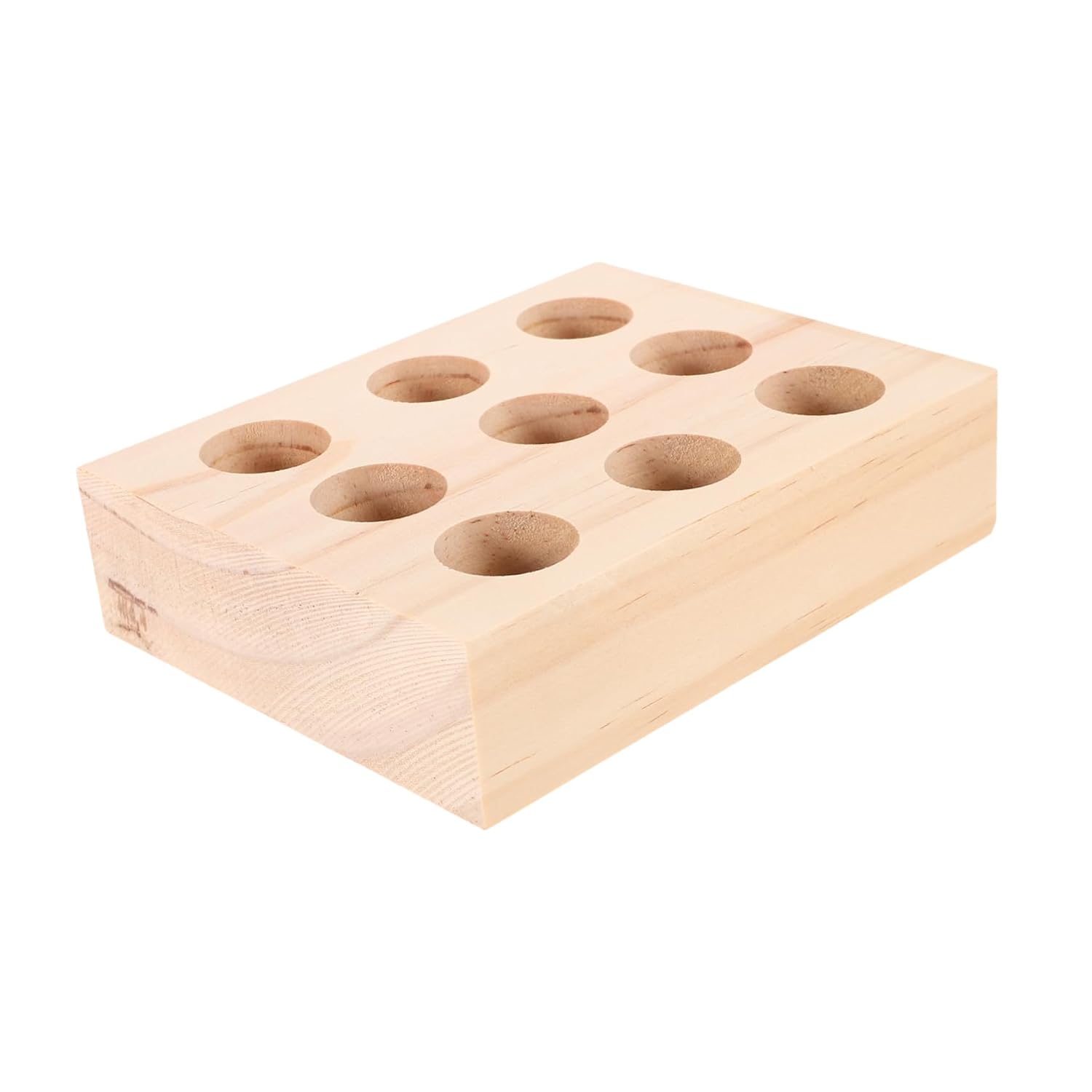 VICASKY Insect Specimen Needle Storage Base Wooden Display Stand for DIY Specimen Making Educational Use for Insect Pinning and Collection
