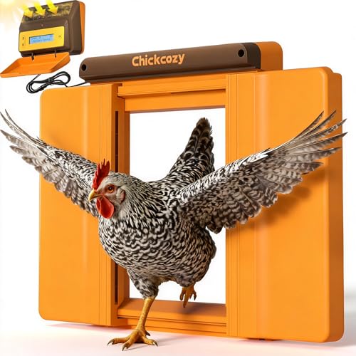 Chickcozy Solar Dual Motor Door