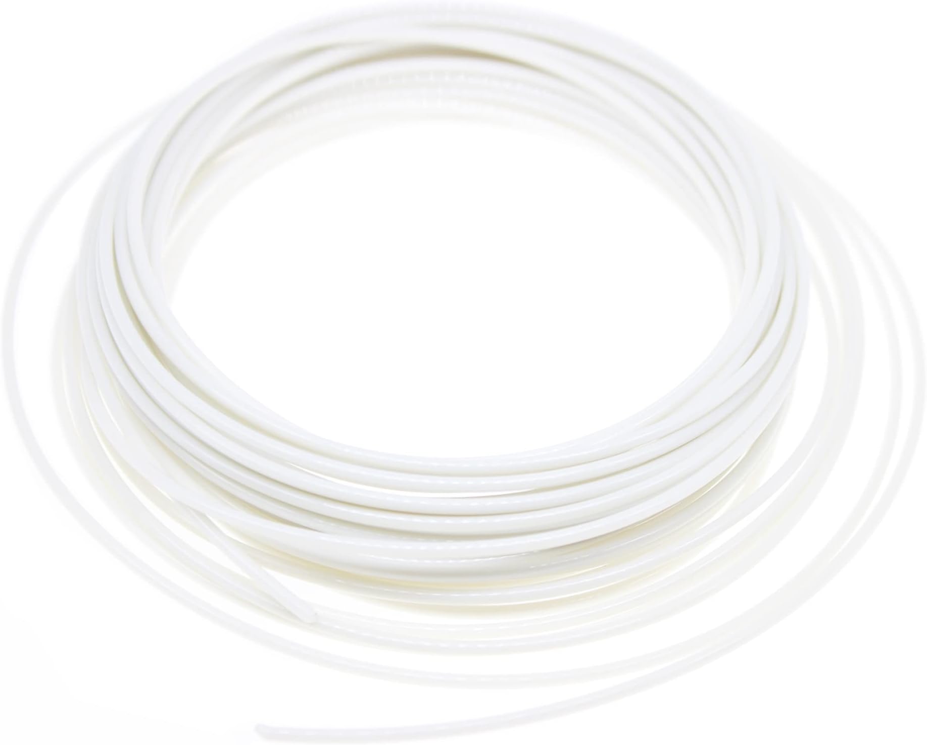 WWYICHEN 3D Printing Pen Filament Refills 1.75mm PLA Plastic Filament Refills, Odor Free Non-Toxic Non-Clogging for DIY Handmade, White(Total 32 feet)