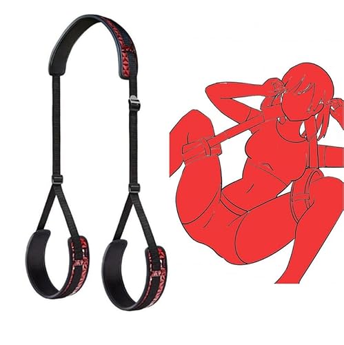 Bed Restraint Kit for Couple Under King Bed Sex Tie Downs for Adults Couples Hand Leg Cuffs Ankle Wrist Restraints Sex Bondaged Bed Frame Straps Sexy Accessories for Bedroom Toys Women's Sweater