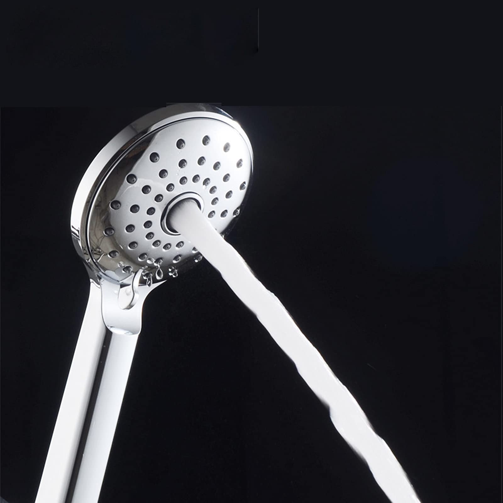 Conjunto de grifería para Ducha, Grifo termostático para bañera, Grifo Mezclador Empotrado de Cobre para Agua fría y Caliente, Montaje en Pared con Cerradura de Seguridad antiescal