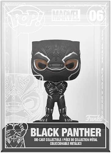 Funko Pop Die Cast Black Panther Exclusive 06