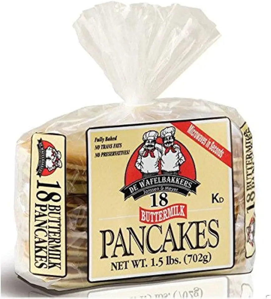 De Wafelbakkers Pancake, Buttermilk, 24 Oz