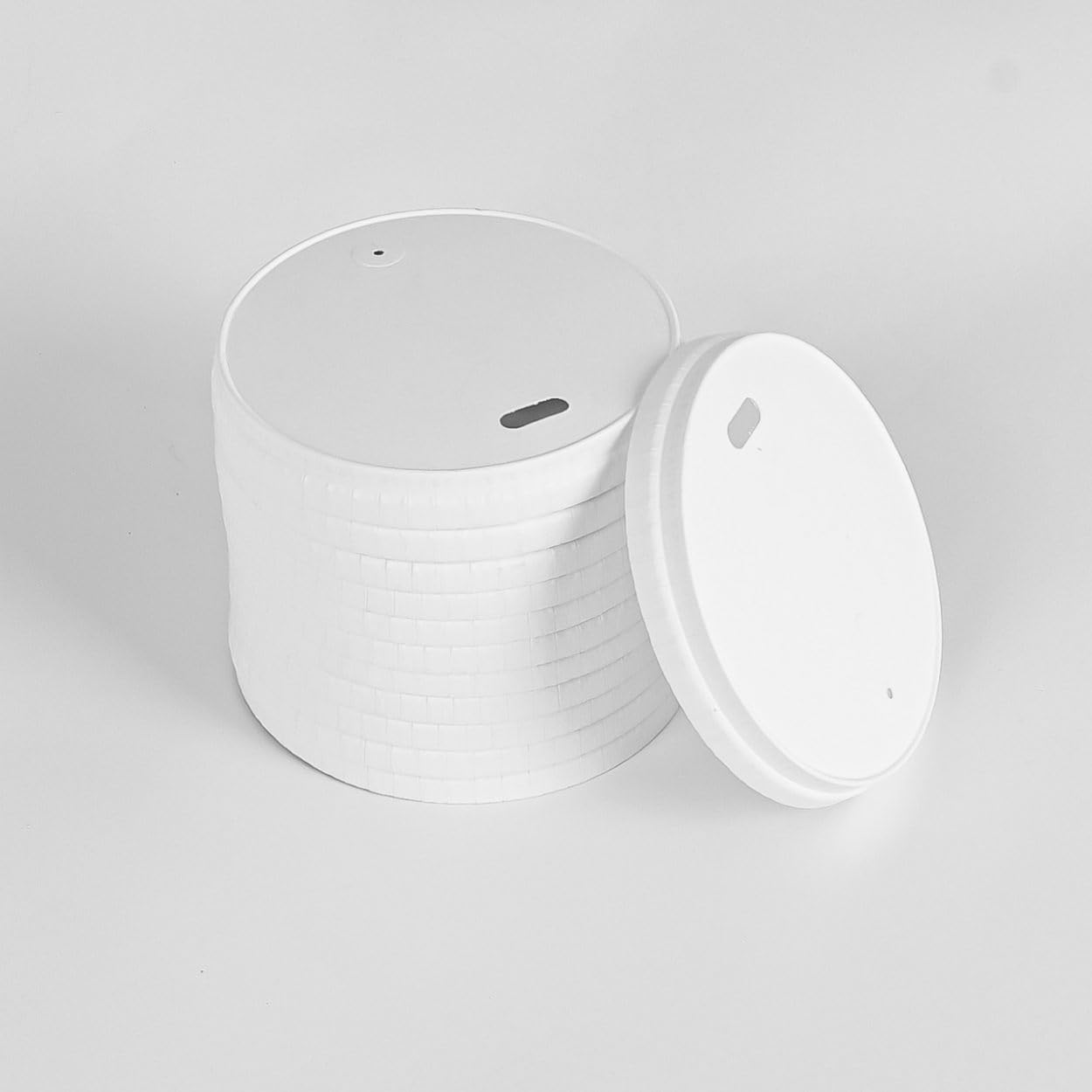 Coperchio per bicchieri di cartone, per bicchieri da caffè da asporto, biodegradabile e compostabile, per bicchieri di cartone (1000, Ø 62.5)