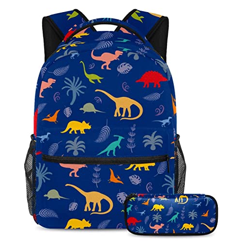 Sac à dos tête de mort avec trousse pour l'école et le voyage