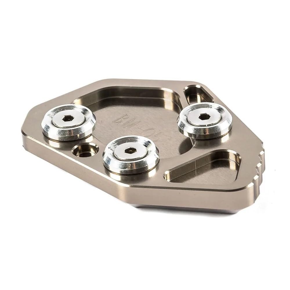 Kingdastand Piastra Allargata Per Cavalletto Laterale Moto, In Alluminio CNC, Antiruggine, Adatta Per BMW K1200S K1300