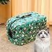 Crate Cover, Windproof Oxford Cloth Protector for Puppy Cat Cages, Waterproof Pet Cover, Winter Shelter for Small Medium Large Breed Puppies & Kittens, Home, Travel, Camping