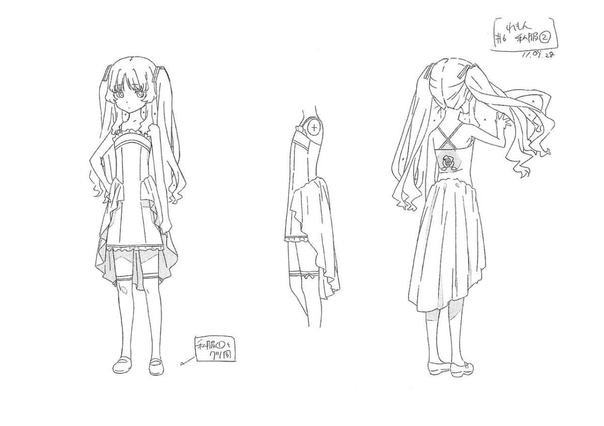 Amazon.co.jp: 102枚 設定資料集 あの夏で待ってる/検: アニメ