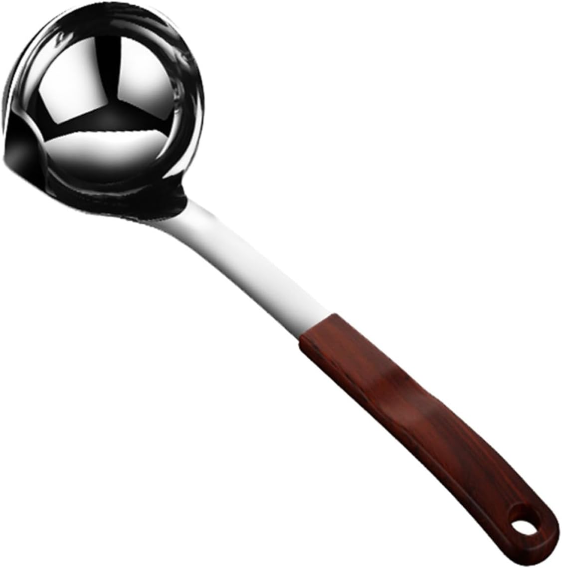 Stainless Steel Oil Filter Colander Scoop with Long Handle