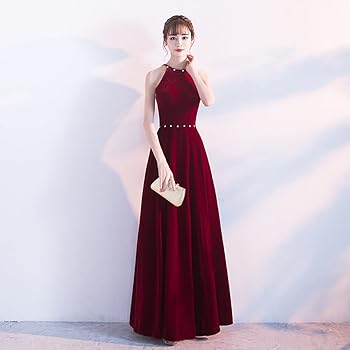 にさん専用 縦巻き 戴冠式アナ飾り込、ベルドレス縦巻きグリーティング寄せ Amazon | [MTKCNTL] ロングドレ ホルターネック イブニングドレス